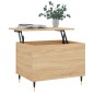 vidaXL Couchtisch Sonoma-Eiche 60x44,5x45 cm Holzwerkstoff vidaXL Couchtisch Sonoma-Eiche 60x44,5x45 cm Holzwerkstoff