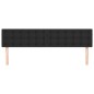 vidaXL Kopfteile 2 Stk. Schwarz 80x5x78/88 cm Kunstleder vidaXL Kopfteile 2 Stk. Schwarz 80x5x78/88 cm Kunstleder