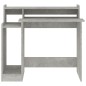 vidaXL Schreibtisch mit LEDs Betongrau 97x45x90 cm Holzwerkstoff vidaXL Schreibtisch mit LEDs Betongrau 97x45x90 cm Holzwerkstoff