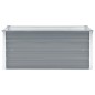 vidaXL Garten-Hochbeet Verzinkter Stahl 100x40x45 cm Grau vidaXL Garten-Hochbeet Verzinkter Stahl 100x40x45 cm Grau