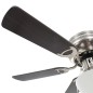 vidaXL Dekorativer Deckenventilator mit Leuchtmittel 82 cm Dunkelbraun vidaXL Dekorativer Deckenventilator mit Leuchtmittel 82 cm Dunkelbraun