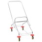 vidaXL Reinigungswagen mit Eimern und Presse PP & Verchromter Stahl vidaXL Reinigungswagen mit Eimern und Presse PP & Verchromter Stahl