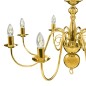 vidaXL Kronleuchter Golden für 8 x E14 Glühbirnen vidaXL Kronleuchter Golden für 8 x E14 Glühbirnen