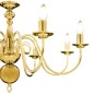 vidaXL Kronleuchter Golden für 8 x E14 Glühbirnen vidaXL Kronleuchter Golden für 8 x E14 Glühbirnen