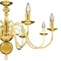 vidaXL Kronleuchter Golden für 8 x E14 Glühbirnen vidaXL Kronleuchter Golden für 8 x E14 Glühbirnen