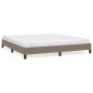 vidaXL Bettgestell Taupe 180x200 cm Stoff vidaXL Bettgestell Taupe 180x200 cm Stoff