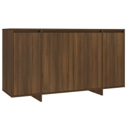 vidaXL Sideboard Braun Eichen-Optik 135x41x75 cm Holzwerkstoff