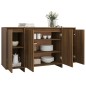 vidaXL Sideboard Braun Eichen-Optik 135x41x75 cm Holzwerkstoff vidaXL Sideboard Braun Eichen-Optik 135x41x75 cm Holzwerkstoff