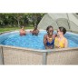 Bestway Sonnendach für Aufstellpools Weiß Bestway Sonnendach für Aufstellpools Weiß
