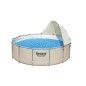 Bestway Sonnendach für Aufstellpools Weiß Bestway Sonnendach für Aufstellpools Weiß