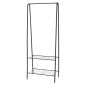 Storage solutions Kleiderständer mit 2 Ebenen 61x34x152 cm Storage solutions Kleiderständer mit 2 Ebenen 61x34x152 cm
