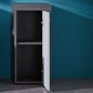 Trendteam Standschrank Miami Weiß und Rauchsilbern Trendteam Standschrank Miami Weiß und Rauchsilbern