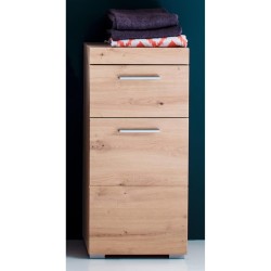 Trendteam Bad-Standschrank Amanda Asteichen-Optik