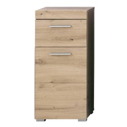 Trendteam Bad-Standschrank Amanda Asteichen-Optik