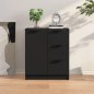 vidaXL Sideboard Schwarz 60x30x70 cm Holzwerkstoff vidaXL Sideboard Schwarz 60x30x70 cm Holzwerkstoff