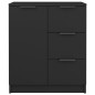 vidaXL Sideboard Schwarz 60x30x70 cm Holzwerkstoff vidaXL Sideboard Schwarz 60x30x70 cm Holzwerkstoff
