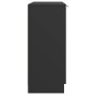 vidaXL Sideboard Schwarz 60x30x70 cm Holzwerkstoff vidaXL Sideboard Schwarz 60x30x70 cm Holzwerkstoff