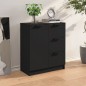 vidaXL Sideboard Schwarz 60x30x70 cm Holzwerkstoff vidaXL Sideboard Schwarz 60x30x70 cm Holzwerkstoff