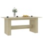 vidaXL Esstisch Sonoma-Eiche 180x90x76 cm Holzwerkstoff vidaXL Esstisch Sonoma-Eiche 180x90x76 cm Holzwerkstoff