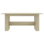 vidaXL Esstisch Sonoma-Eiche 180x90x76 cm Holzwerkstoff vidaXL Esstisch Sonoma-Eiche 180x90x76 cm Holzwerkstoff