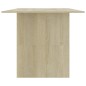 vidaXL Esstisch Sonoma-Eiche 180x90x76 cm Holzwerkstoff vidaXL Esstisch Sonoma-Eiche 180x90x76 cm Holzwerkstoff