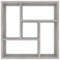 vidaXL Wandregal Betongrau 45,1x16x45,1 cm Holzwerkstoff vidaXL Wandregal Betongrau 45,1x16x45,1 cm Holzwerkstoff