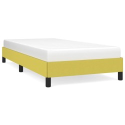 vidaXL Bettgestell Grün 80x200 cm Stoff