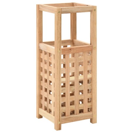vidaXL Regenschirmständer Walnuss Massivholz 18x18x50 cm