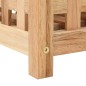vidaXL Regenschirmständer Walnuss Massivholz 18x18x50 cm vidaXL Regenschirmständer Walnuss Massivholz 18x18x50 cm