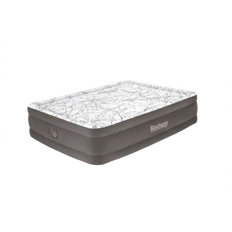 Bestway Luftbett mit Integrierter Pumpe 203x152x46 cm