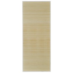 Teppich Bambus Natur Rechteckig 80x200 cm