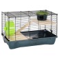 vidaXL Hamsterkäfig Grau 58x32x36 cm Polypropylen und Metall vidaXL Hamsterkäfig Grau 58x32x36 cm Polypropylen und Metall