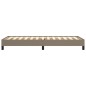 Bettgestell Taupe 80x200 cm Stoff Bettgestell Taupe 80x200 cm Stoff