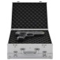 vidaXL Waffenkoffer Aluminium ABS Silbern vidaXL Waffenkoffer Aluminium ABS Silbern