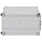 vidaXL Waffenkoffer Aluminium ABS Silbern vidaXL Waffenkoffer Aluminium ABS Silbern