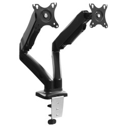 vidaXL TV-/Monitor-Tischhalterung 13" - 27" mit Gasfeder Doppelarm