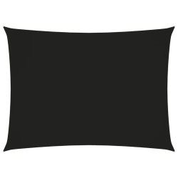 vidaXL Sonnensegel Oxford-Gewebe Rechteckig 2,5x4 m Schwarz