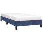 Bettgestell Blau 80x200 cm Stoff Bettgestell Blau 80x200 cm Stoff