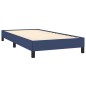 Bettgestell Blau 80x200 cm Stoff Bettgestell Blau 80x200 cm Stoff