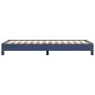 Bettgestell Blau 80x200 cm Stoff Bettgestell Blau 80x200 cm Stoff