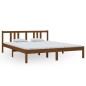vidaXL Massivholzbett Honigbraun 160x200 cm vidaXL Massivholzbett Honigbraun 160x200 cm