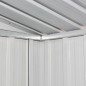 vidaXL Geräteschuppen Braun 204x132x186 cm Stahl vidaXL Geräteschuppen Braun 204x132x186 cm Stahl