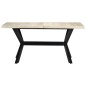 vidaXL Esstisch Weiß 160 x 80 x 75 cm Massivholz Mango vidaXL Esstisch Weiß 160 x 80 x 75 cm Massivholz Mango