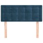 Kopfteil Dunkelblau 100x5x78/88 cm Samt Kopfteil Dunkelblau 100x5x78/88 cm Samt