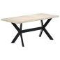 vidaXL Esstisch Weiß 160 x 80 x 75 cm Massivholz Mango vidaXL Esstisch Weiß 160 x 80 x 75 cm Massivholz Mango