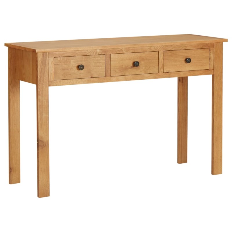 vidaXL Schminktisch 118x40x77 cm Eiche Massivholz vidaXL Schminktisch 118x40x77 cm Eiche Massivholz