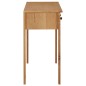 vidaXL Schminktisch 118x40x77 cm Eiche Massivholz vidaXL Schminktisch 118x40x77 cm Eiche Massivholz