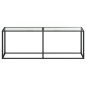 vidaXL Konsolentisch Transparent 220x35x75,5 cm Hartglas vidaXL Konsolentisch Transparent 220x35x75,5 cm Hartglas