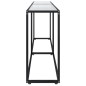 vidaXL Konsolentisch Transparent 220x35x75,5 cm Hartglas vidaXL Konsolentisch Transparent 220x35x75,5 cm Hartglas