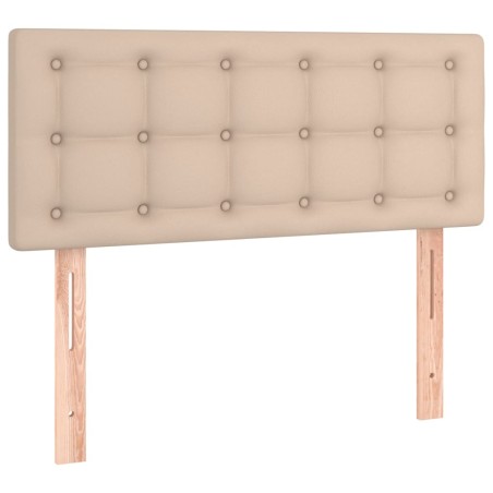 Kopfteil Cappuccino-Braun 100x5x78/88 cm Kunstleder